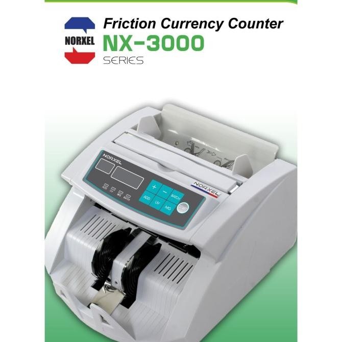 Mesin Hitung Uang Portable Friction Norxel NX - 3000