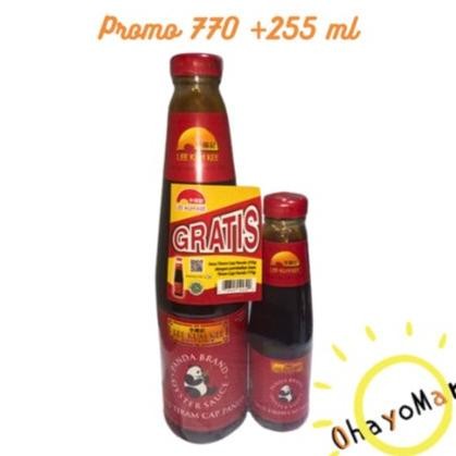 

(PROMO!!) Lee Kum Kee Panda Oyster Sauce/ Saus Tiram Panda 770ml+225ml murah