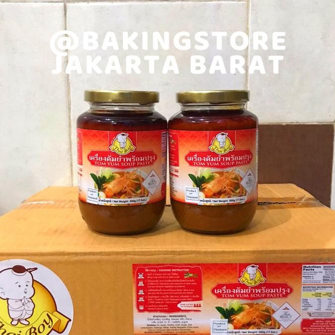 

Thai Boy Tom Yum Soup Paste 500 Gr | Bumbu Tom Yam murah