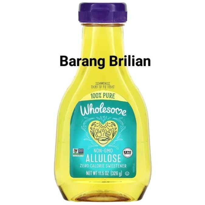 

Wholesome Allulose Zero Calorie Sweetener 340 Gram ORI USA murah