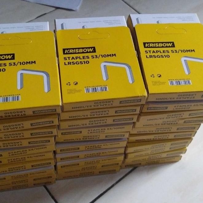 

Krisbow Isi Ulang Staples 53/10 Mm 1000pcs murah