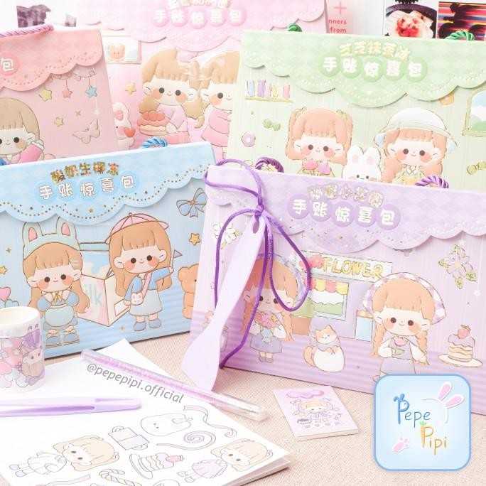 

Sticker Cut Paket SZ - 65 Tas Kertas Paket sticker SET Sticker Paper murah