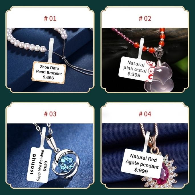 

Thermal Label Sticker Niimbot B21 Refill Label - Gift Tag Perhiasan murah