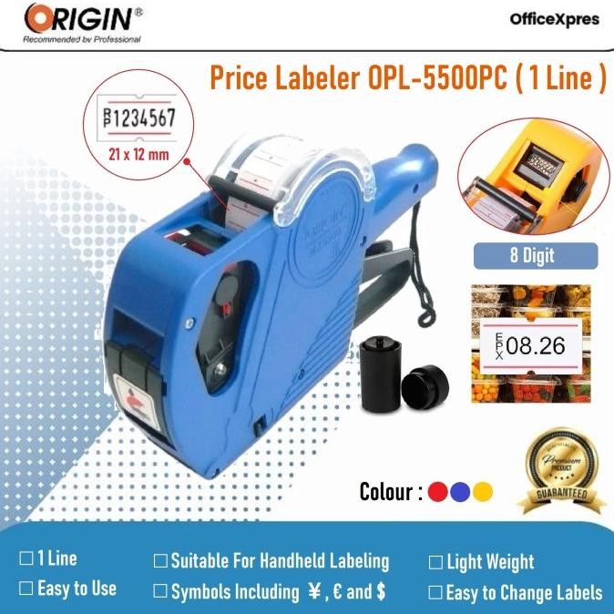 

Alat Label Harga / Price Label Origin 5500 PC murah