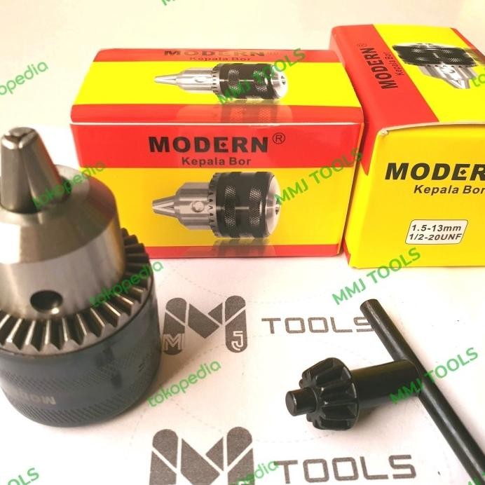 Kepala mesin bor MODERN 13mm - MODERN kepala bor 13mm - Drill chuck murah