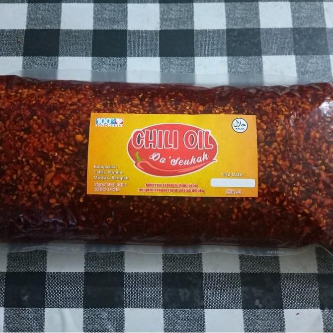

CHILI OIL 1KG DaSEUHAH by FAHDA FOOD Pedas murah