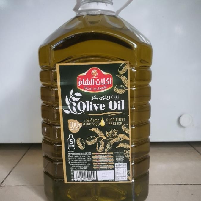 

Minyak zaitun extra virgin Syria 5 liter murah