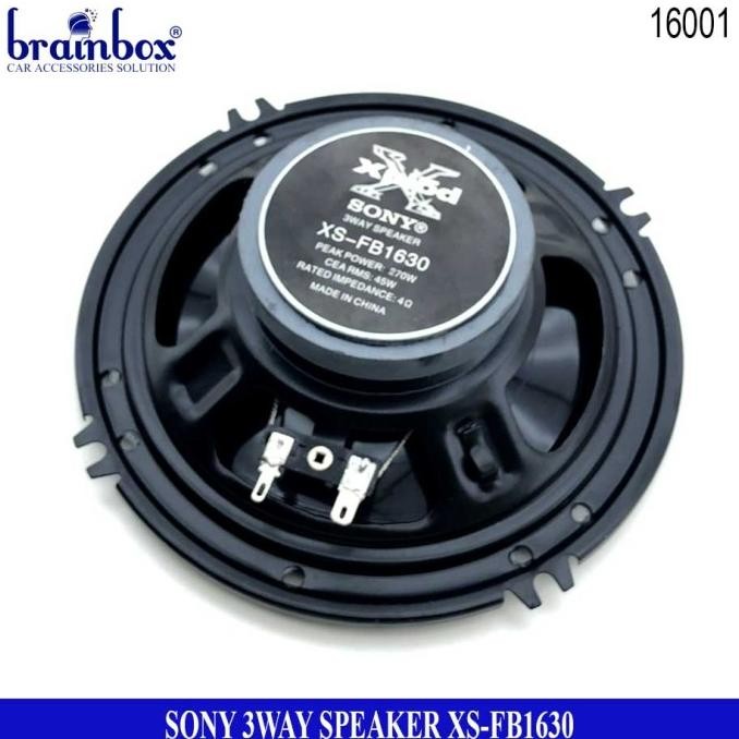 Speaker Mobil Sony XS-FB1630 3 Way Coaxial Car Audio Automotive Loudsp