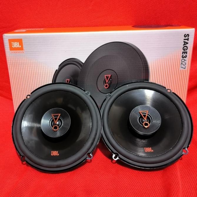 Speaker Coaxial JBL Stage3 627 6,5" inch 2-Way Stage 3 Pintu Mobil JBL