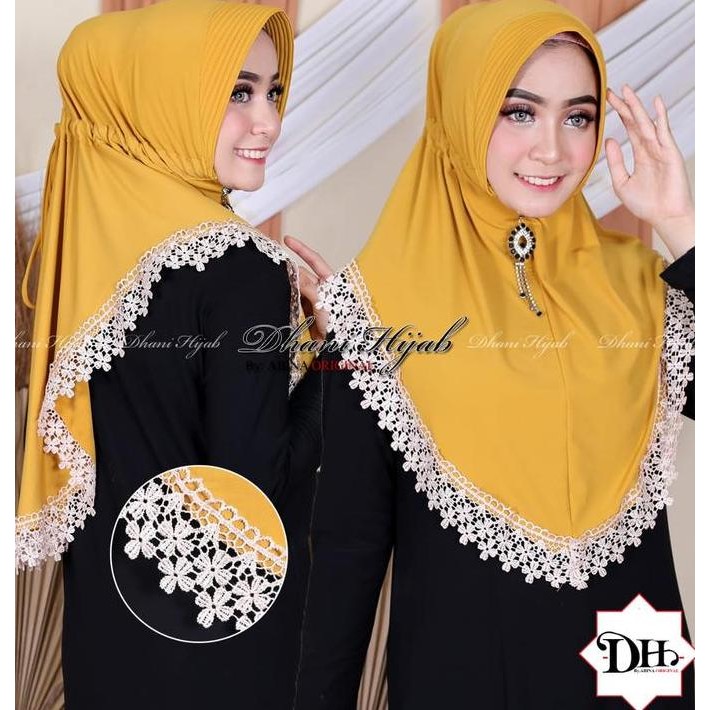 Promo Hijab Jersey Esha Serut Polos