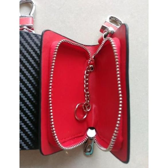 Murah Dompet Stnk Mobil Motif Carbon Premium Logo Suzuki Ertiga Swift Dll Aksesoris Car