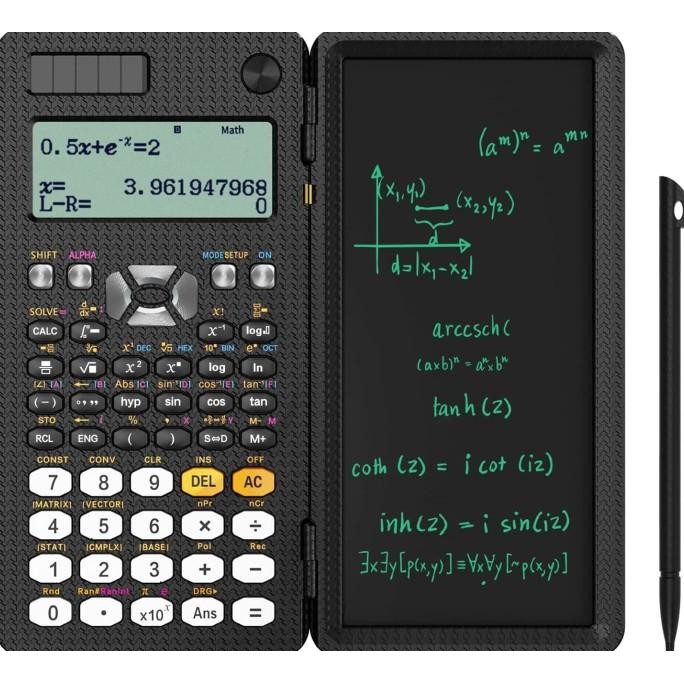 

Bisa Gosend! Professional Scientific Calculator With Lcd Notepad 417 Functions