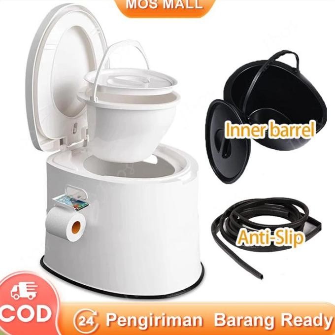 Closet Jongkok Closet Duduk Toilet Portable Toilet Duduk Pispot Dewasa