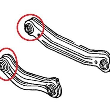 Bush Lower Arm Belakang Accord Cielo, Accord Maestro | SPAREPART OTOMOTIF
