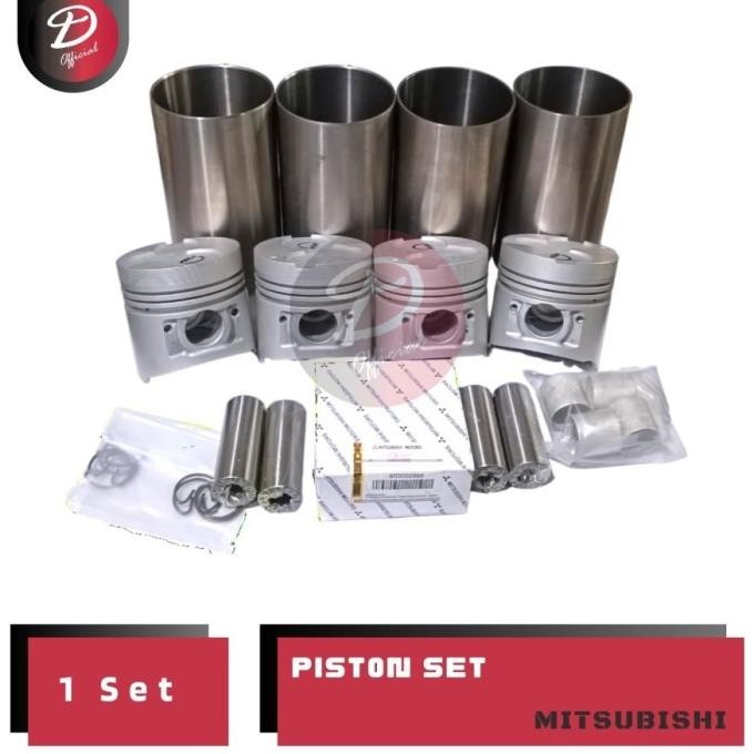 Liner Kit L300 Diesel Ml070456 Ori Asli Piston Ring