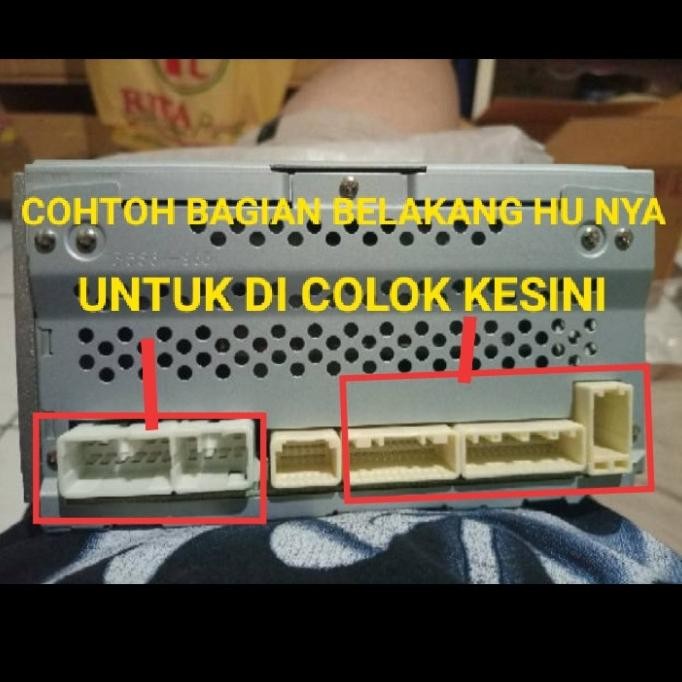 Promo Soket Socket Kabel Untuk Head Unit Bawaan Avanza Veloz 2018 2019