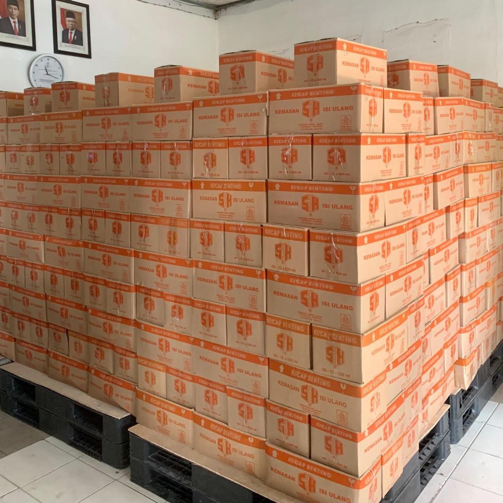 

Kecap Benteng Sh 1 Karton Pouch Refil 620Ml / 1 Dus Isi 12 Pcs Kemasan Refil Original Tangerang Termurah Best Quality Asli 100% Original