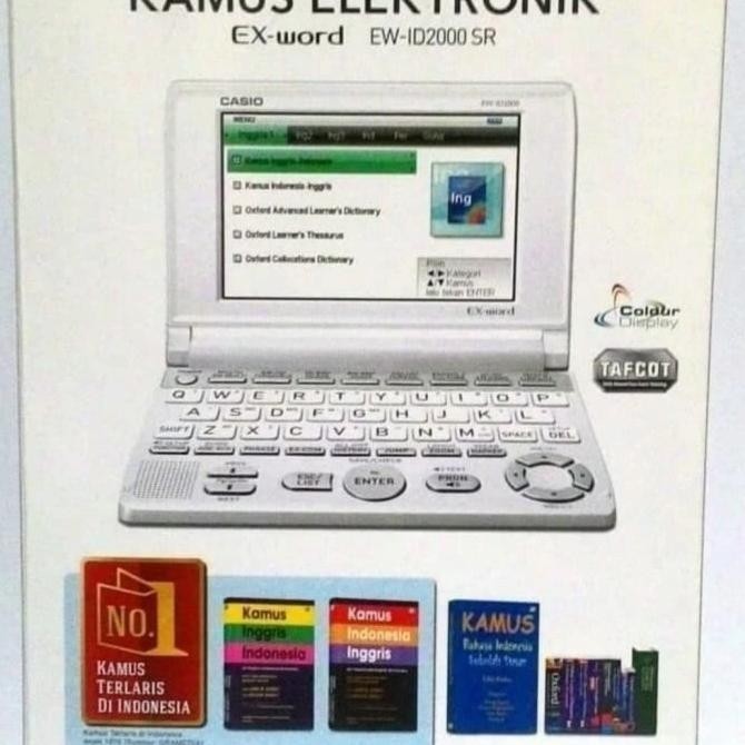 

Terbaru! Kamus Inggris Elektronik Casio Ew-Id2000 Ex-Word Electronic Dictionary