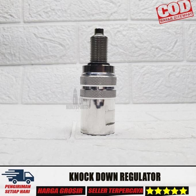 Knock Down Tabung M18 Dan 5/8 1 Set Knok Down Regulator Knock Down M18 Drat 5/8 Bahan Dural Ringan B