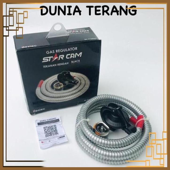 [DTG] REGULATOR STARCAM SELANG GAS REGULATOR LPG LENGKAP STAR CAM SC-T12RMS