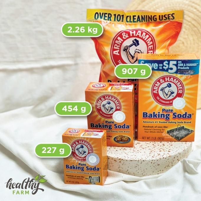 

Baking Soda / Soda Kue Arm & Hammer USA 454g murah