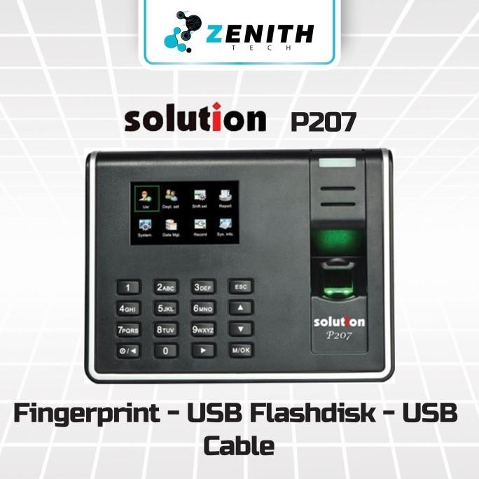 

Sale Fingerprint - Mesin Absensi - Solution P207 Fingerprint