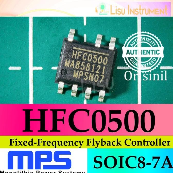 Murah HFC0500 Fixed-Frequency Flyback Controller SOIC8-7A MPS ORIGINAL lisu992 Berkualitas