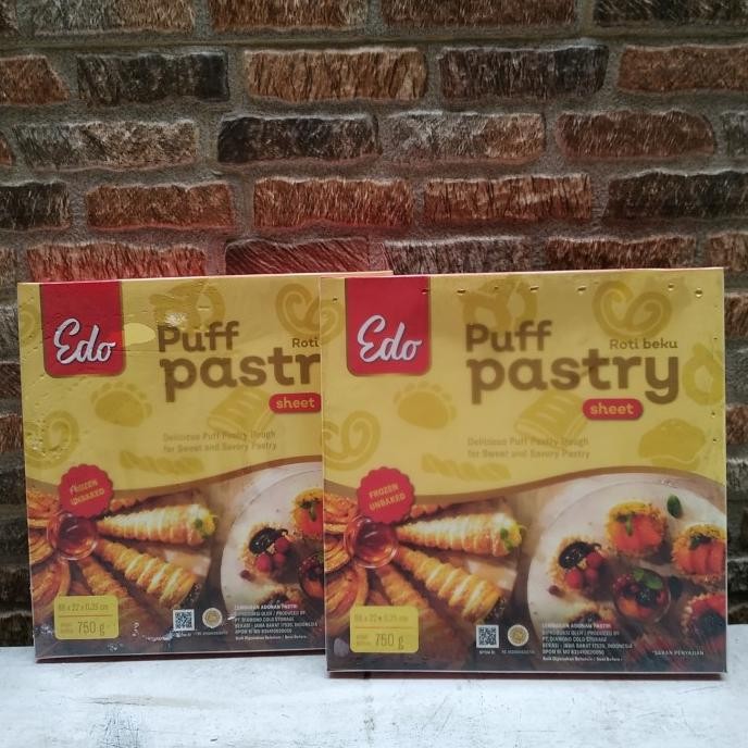 

Edo Puff Pastry 750gr sheet murah