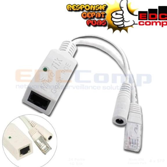 Mikrotik Rbgpoe Mikrotik Gigabit Poe Adapter | Mikrotik Poe Gigabit
