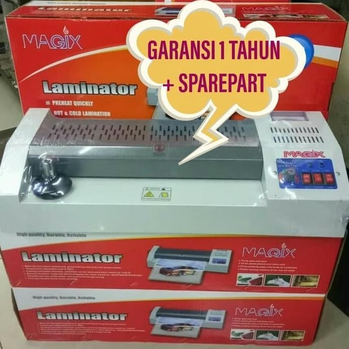 

Promo Mesin Laminating A3 Type 330 Magix Laminator Laminasi Doff Glossy