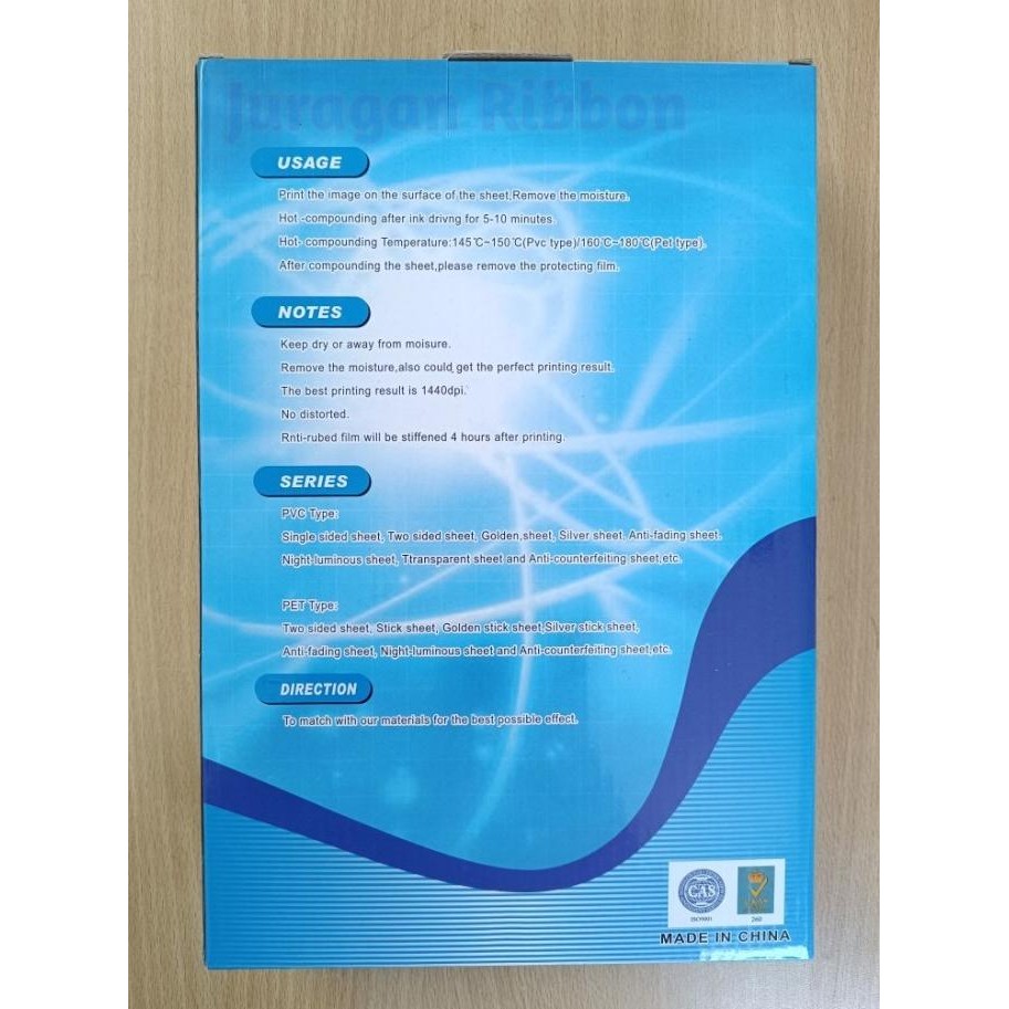 

Grosir Kertas Pvc Instant Id Card Inkjet A4 Putih Tebal 0,96Mm High Quality