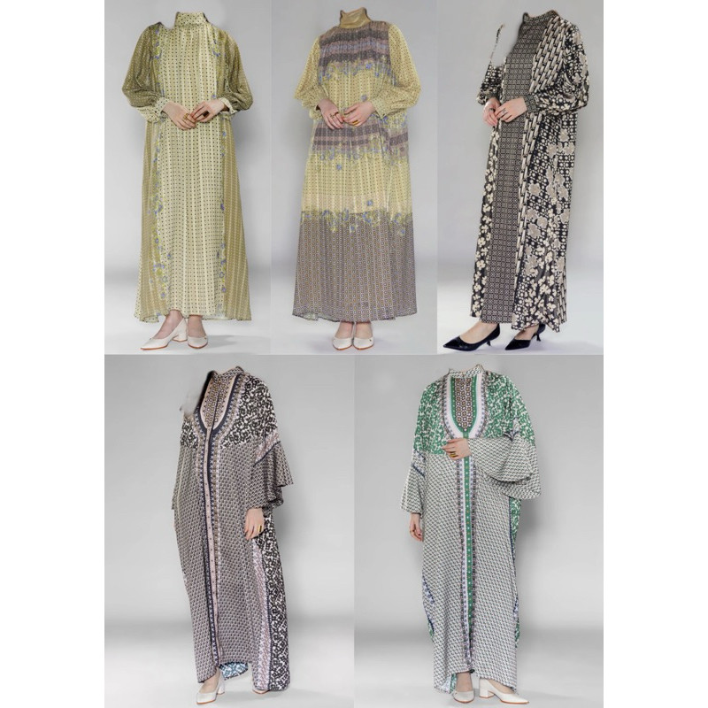 [baca deskripsi⚠️] BENANG JARUM ADARA MAXI DRESS ADARA BASIC DRESS PRINT BENANG JARUM ADARA SHIRT DR