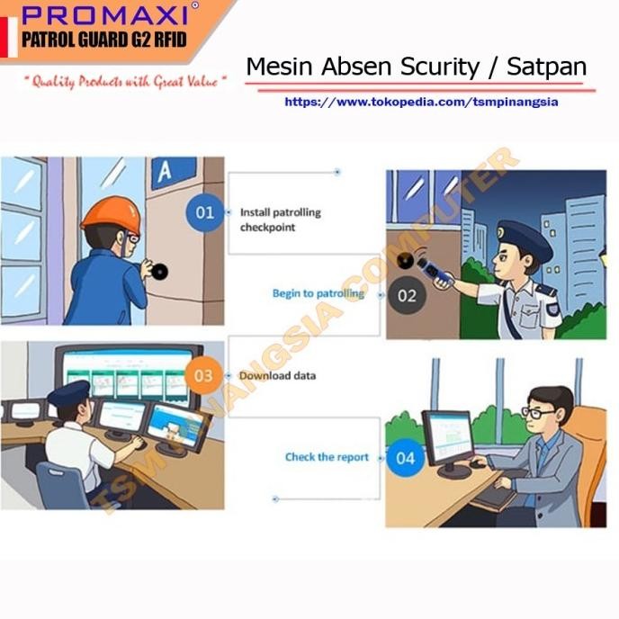 

Sale Patrol Guard Absen Absensi Security