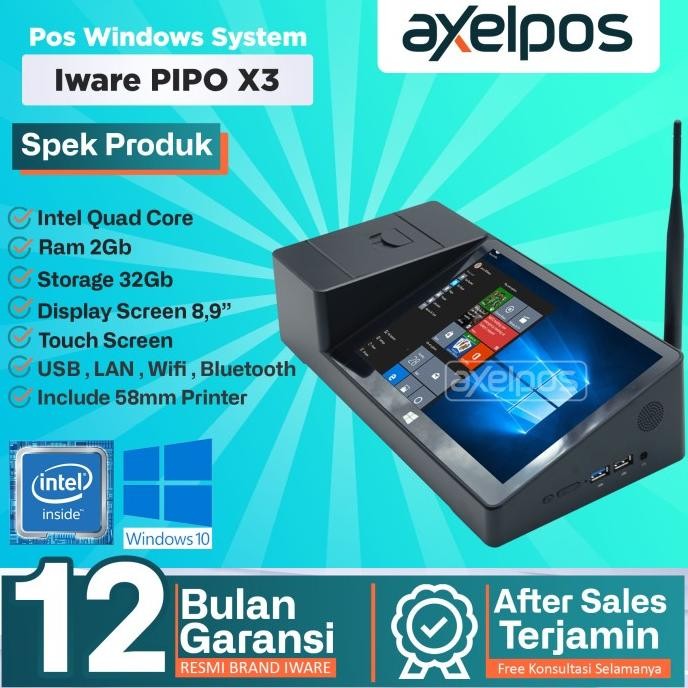 Murah Mini Pc Mesin Kasir Touchscreen Windows 10 With Printer Thermal Kasir