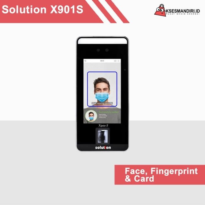 

Grosir Mesin Absensi Dan Akses Door Fingerprint Wajah Solution X901S