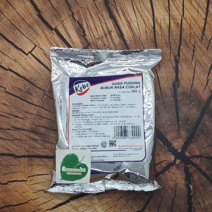 

Gong Pudding Bubuk Chocolate Kobe 1/2KG/puding coklat cokelat 500gr murah