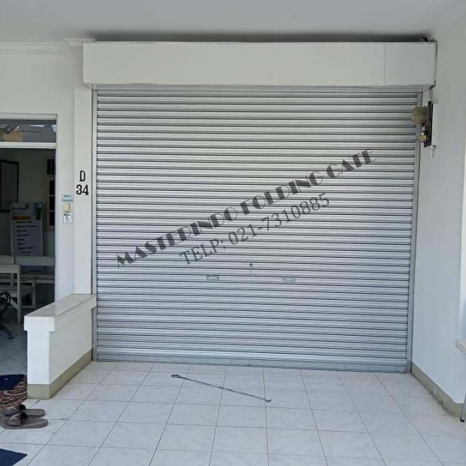 Rolling door galvalum ( pre order )