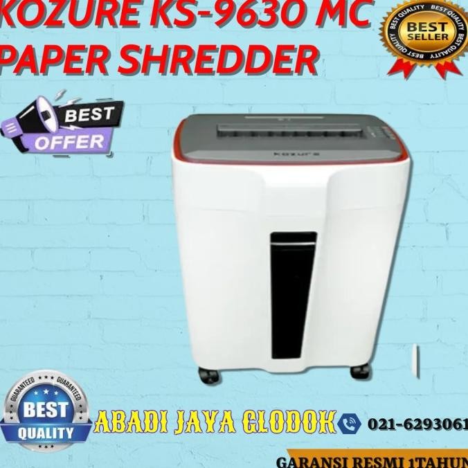 

Sale Kozure Ks-9630 Mc Paper Shredder
