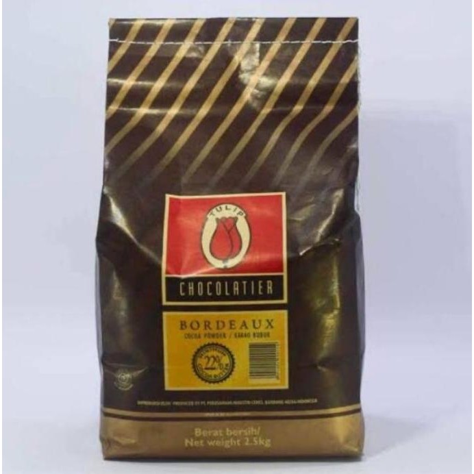 

Coklat Bubuk Tulip Bordeaux 2.5kg murah