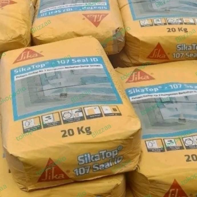 Promo Sika Top 107 Semen 20kg Mortar Semen Sika Top 20kg - Semen Saja COD