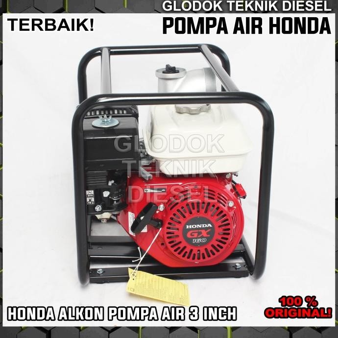 TERLARIS MESIN POMPA AIR SAWAH IRIGASI ALKON WATER PUMP HONDA GX 160 3 INCH 3"