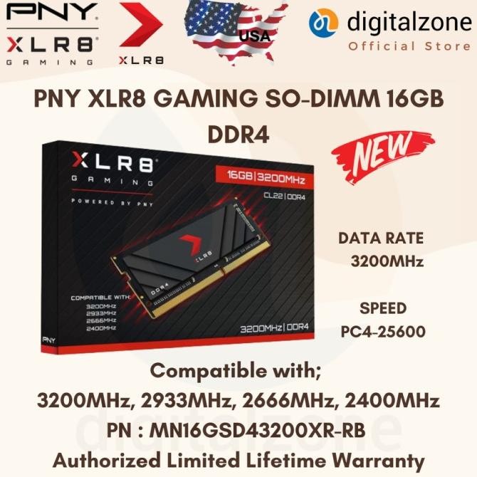 Ram 16Gb Ddr4 3200Mhz Sodimm 16Gb Ddr4 3200Mhz Pny Xlr8 16Gb 3200Mhz Co