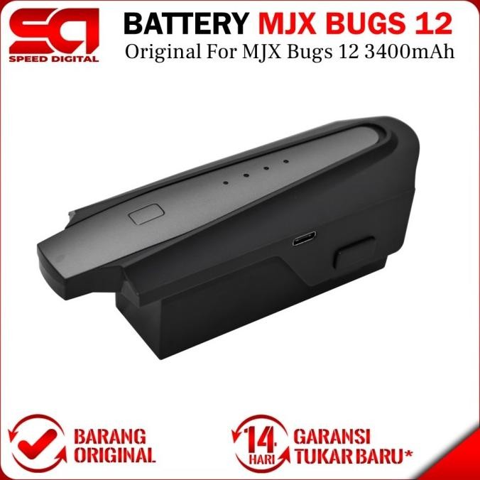 HOT SALE Baterai MJX Bugs 12 B12 Battery Drone 7.6 V 3400mAh Original
