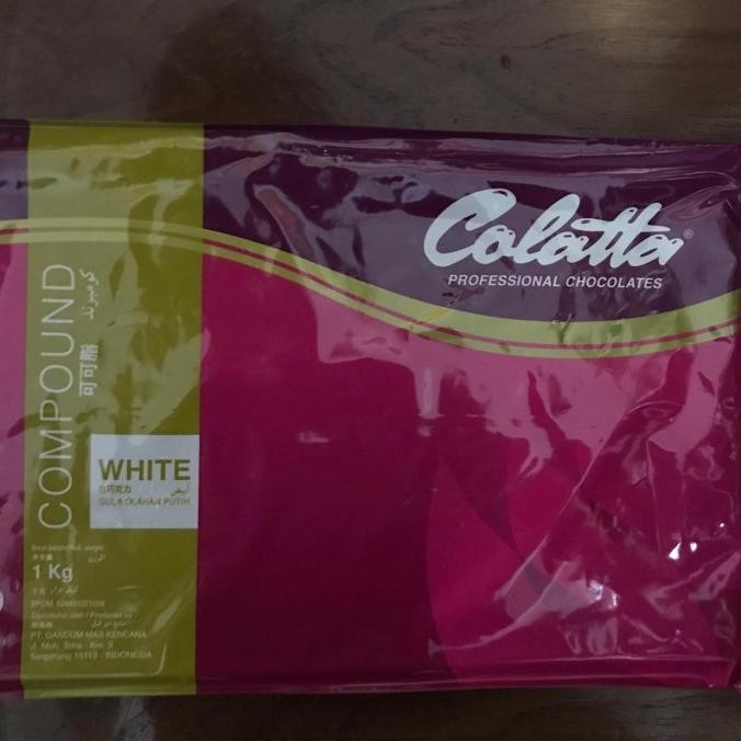 

Colatta Chocolate Compound White 1kg murah
