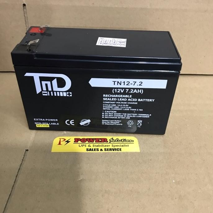 Grosir Battery Tnd 12V 7,2Ah / Aki Kering Tnd Tn12-7.2 ( Tnd 12V 7,2Ah )