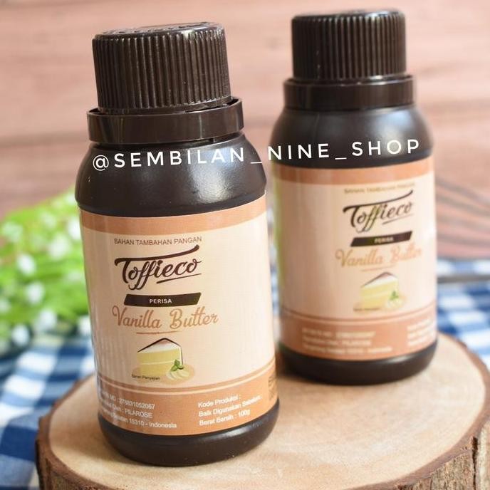 

Toffieco Perisa VANILLA BUTTER 100 Gram Vanila Butter Pasta murah