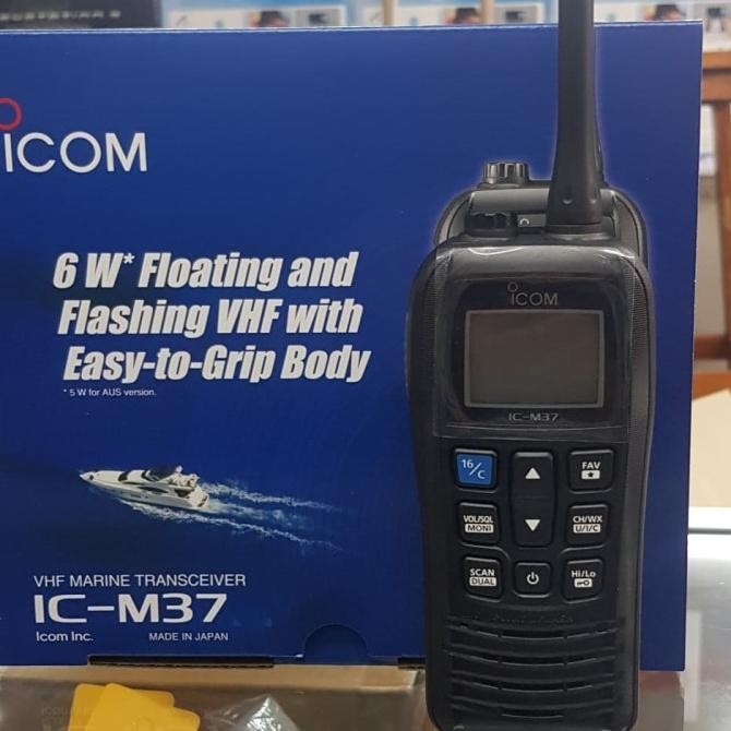 Sale Radio Ht Marine Icom Ic-M37 Vhf Ori Garansi Resmi Marine Icom Ic M37