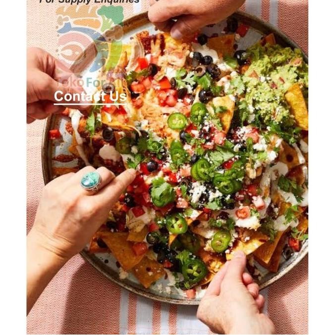 

Yellow Corn Tortilla Thin (Kulit Nachos), Vegan, GF, 1000gr, 15cm /6in murah