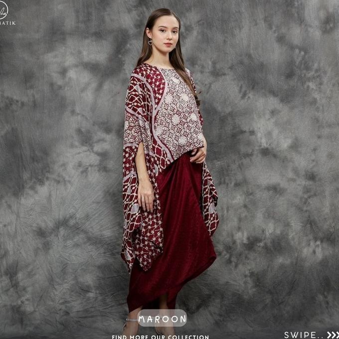 [[ PICKY / KEBAYA MERAH KEBAYA MAROON KEBAYA BATIK KEBAYA VISCOSE SETELAN BATIK KEBAYA MODERN KEBAYA