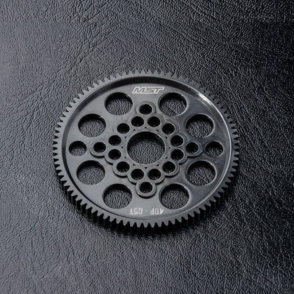 Mst 48P Spur Gear 85T (Black) #148085Bk New Stok